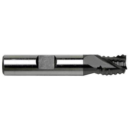 Sowa 34 Dia x 34 Shank 3Flute Stub Length Centre Cutting TiAlN Coated Roughing HSCO Cobalt End Mill 104368